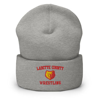 Labette County Wrestling Cuffed Beanie