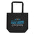 '22 Middle School XC Championship Neon Blue Eco Tote Bag
