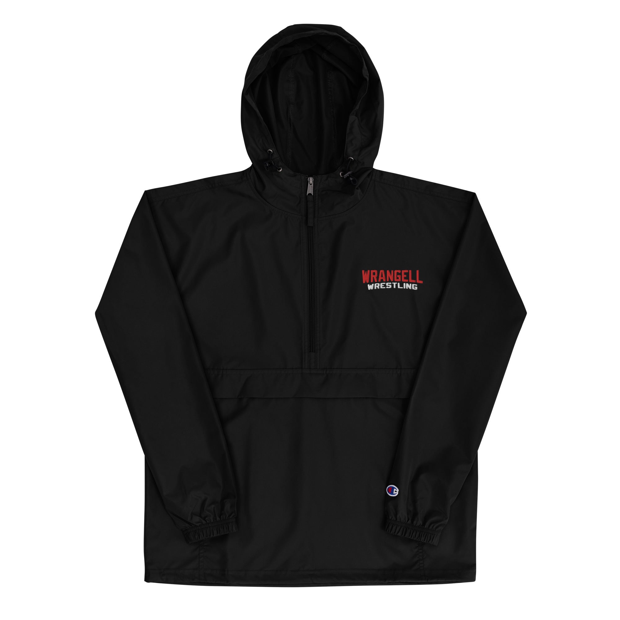 Wrangell Wrestling Embroidered Champion Packable Jacket
