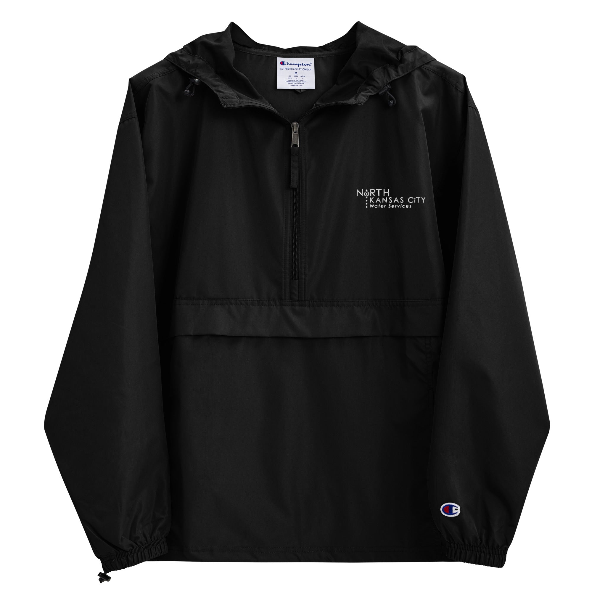 North Kansas City Water Services  Embroidered Champion Packable Jacket