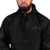 Wrestling With Character  Embroidered Champion Packable Jacket