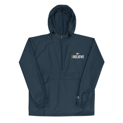 Rancho Christian High School IBelieve Embroidered Champion Packable Jacket