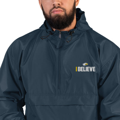 Rancho Christian High School IBelieve Embroidered Champion Packable Jacket