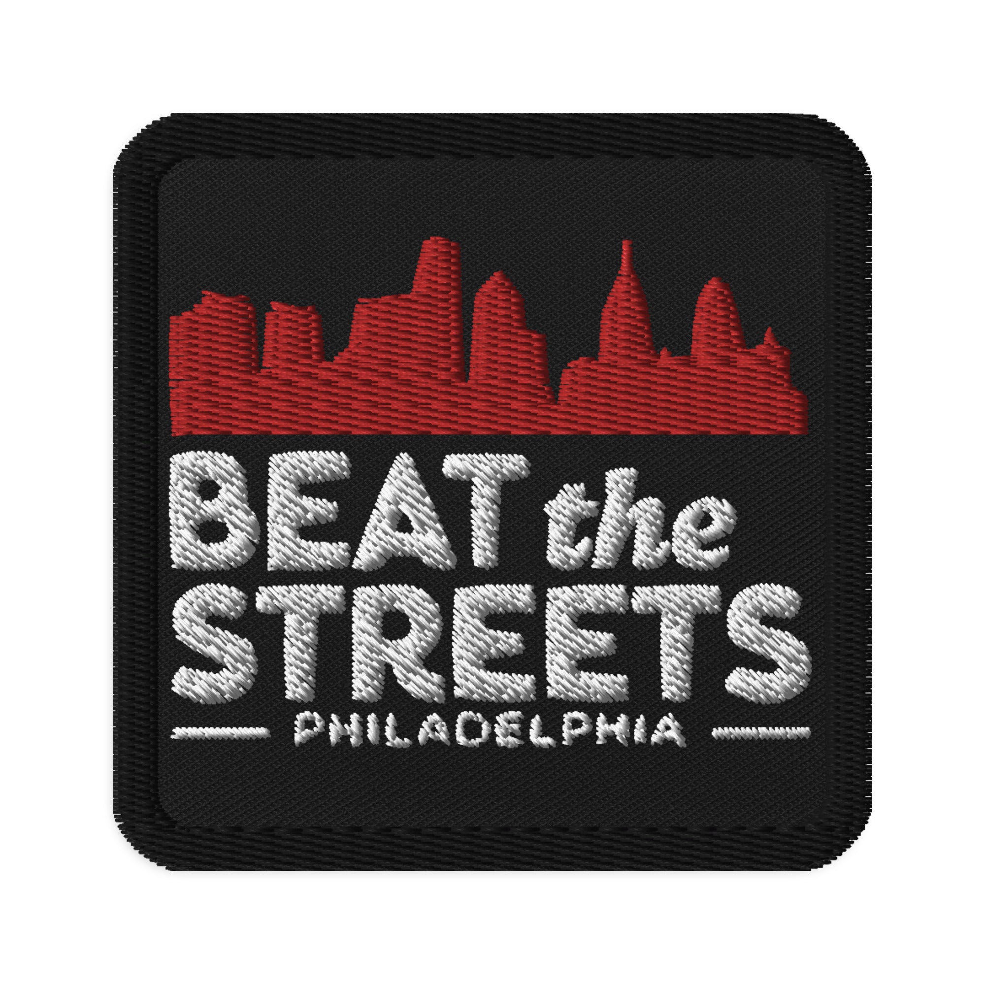 Beat the Streets Philadelphia Embroidered patches