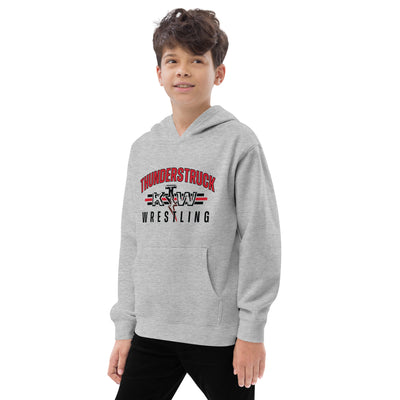 KTW KANSAS THUNDERSTRUCK WRESTLING Kids fleece hoodie