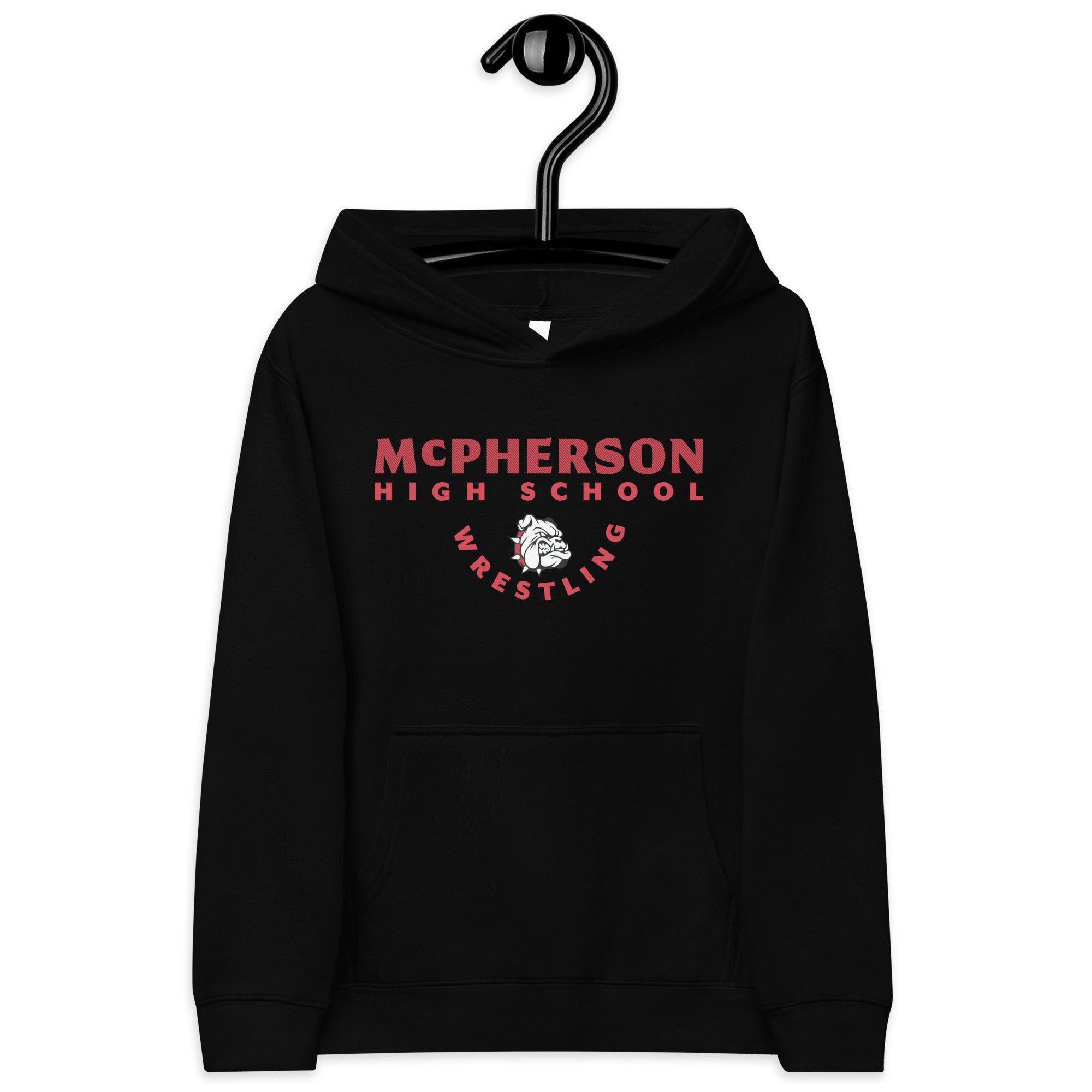 McPherson Wrestling Kids fleece hoodie