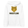 Burlington-Edison HS Wrestling Tiger  Kids Fleece Hoodie