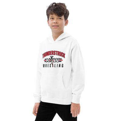 KTW KANSAS THUNDERSTRUCK WRESTLING Kids fleece hoodie