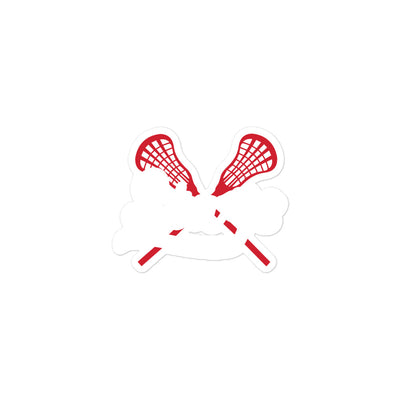 Stags Lacrosse Kiss Cut Stickers