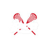 Stags Lacrosse Kiss Cut Stickers