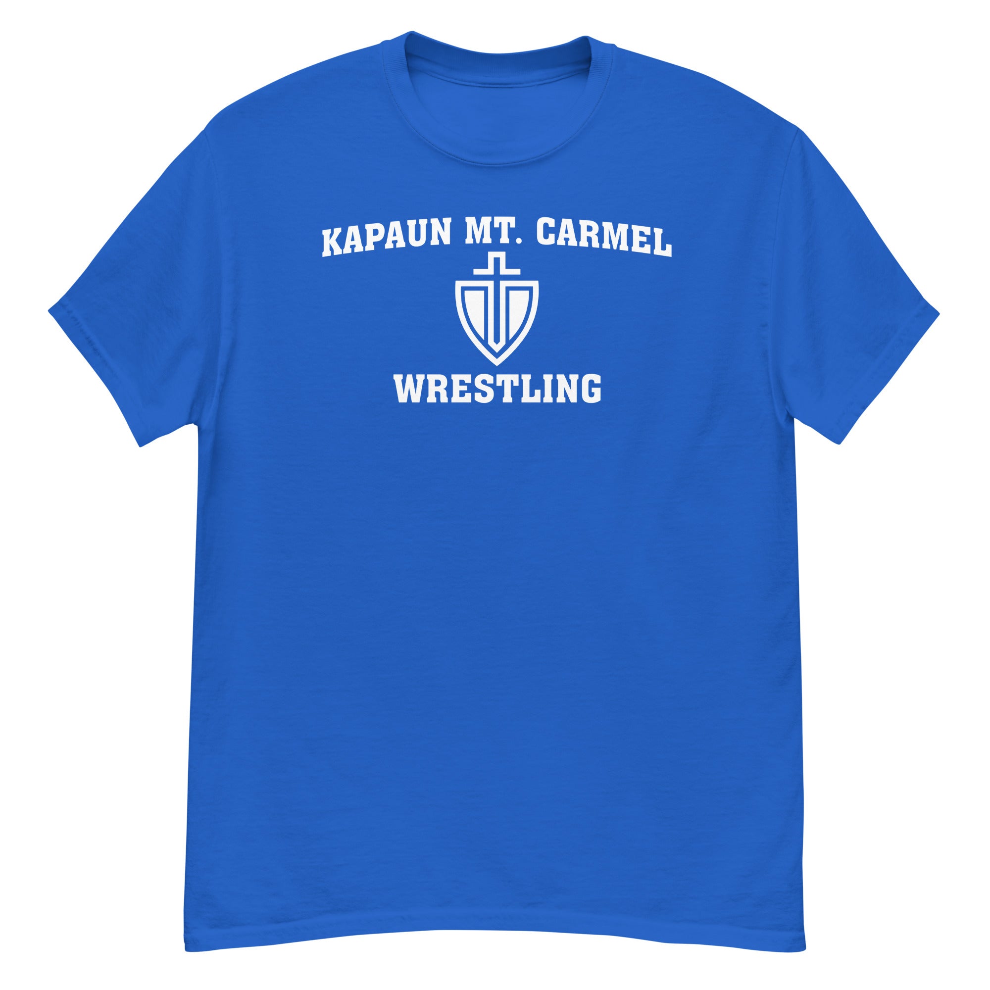 Kapaun Mt. Carmel Wrestling Royal Men's Classic Tee