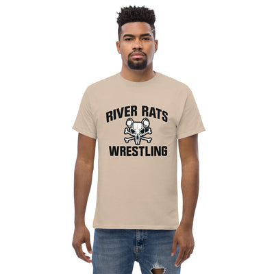 River Rats Wrestling  Gold Mens Classic Tee