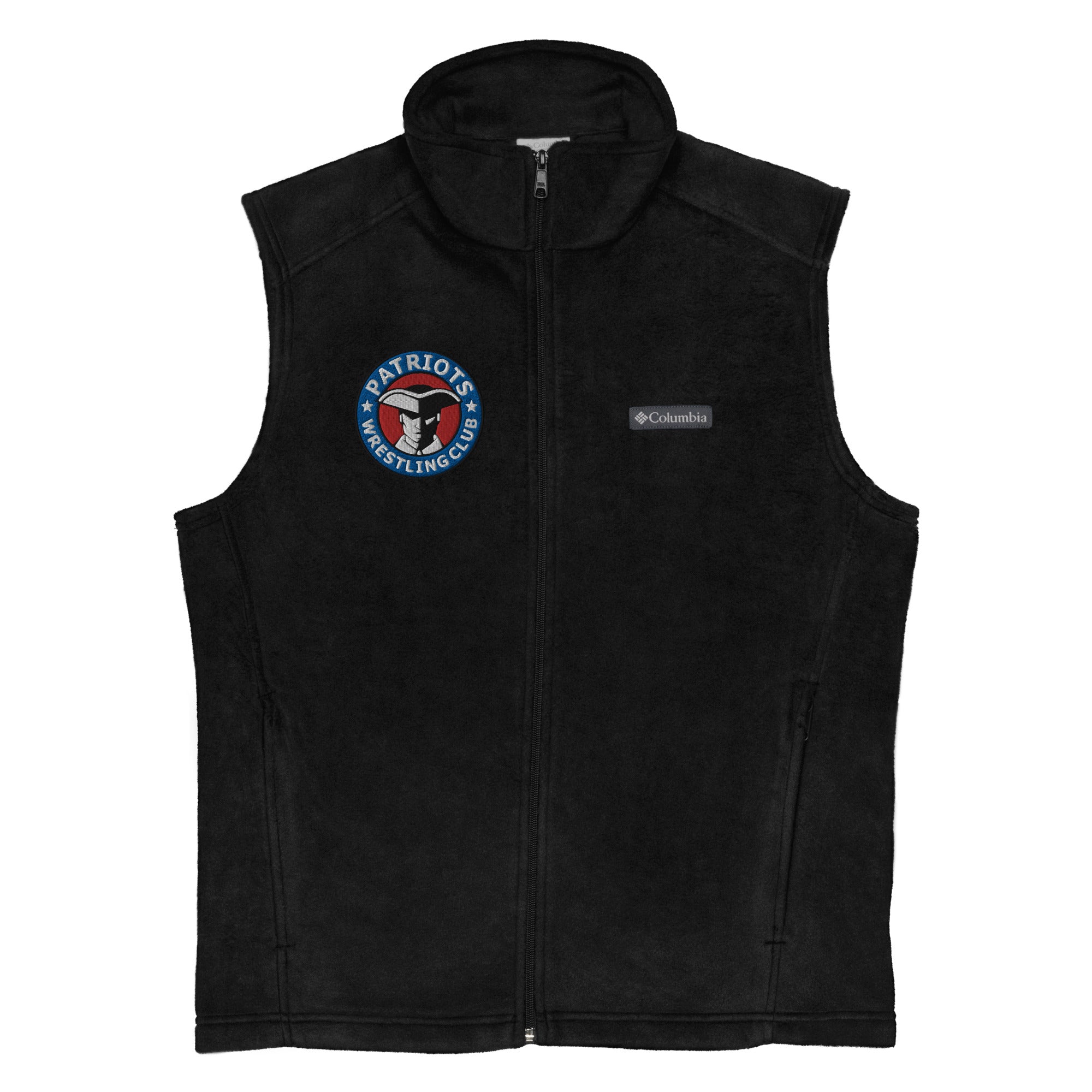 Patriots Wrestling Club Mens Columbia Fleece Vest