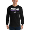 Avila Wrestling Banner Design 100% Cotton Long Sleeve Shirt
