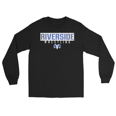 Riverside Wrestling  Mens Long Sleeve Shirt