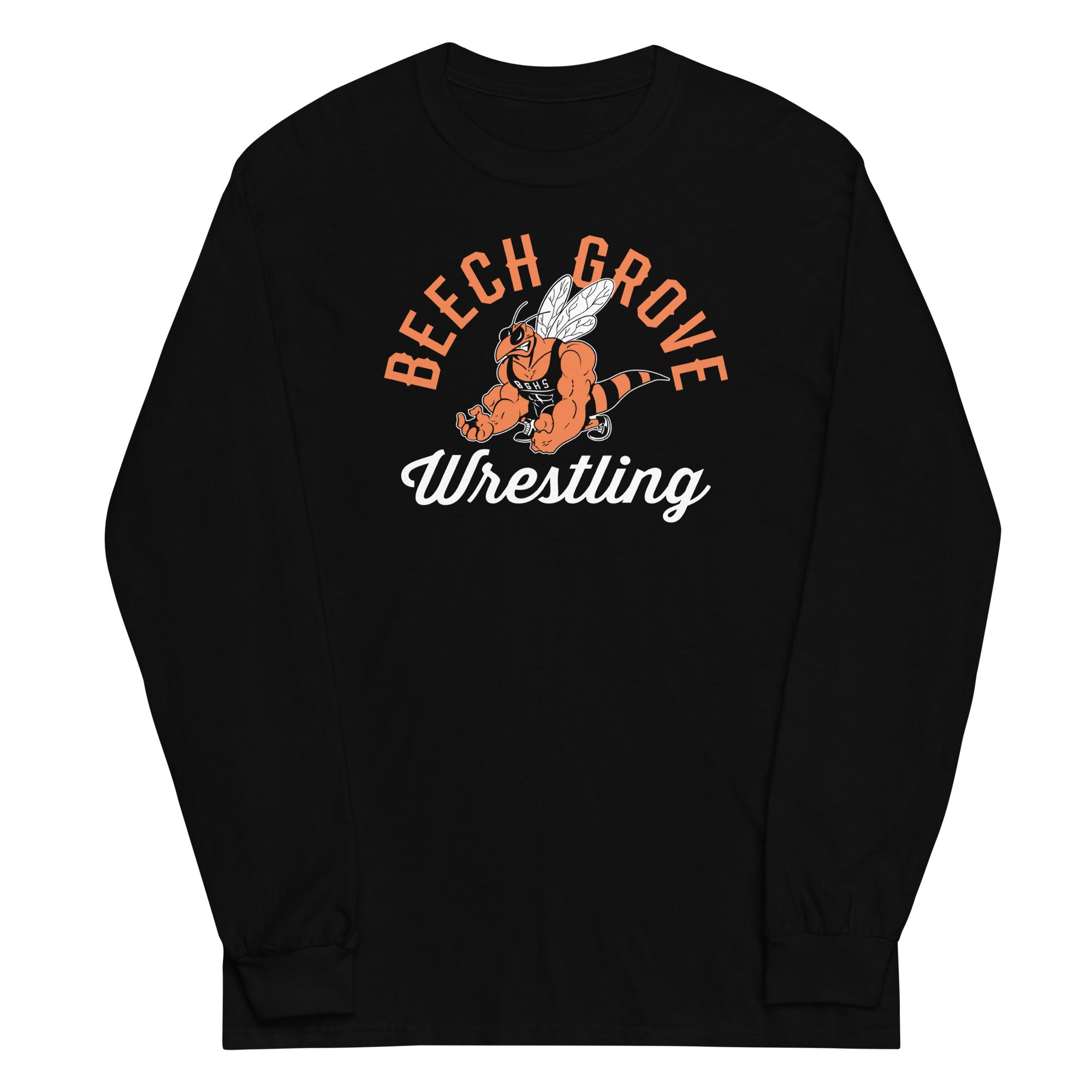 Beech Grove Wrestling Mens Long Sleeve Shirt
