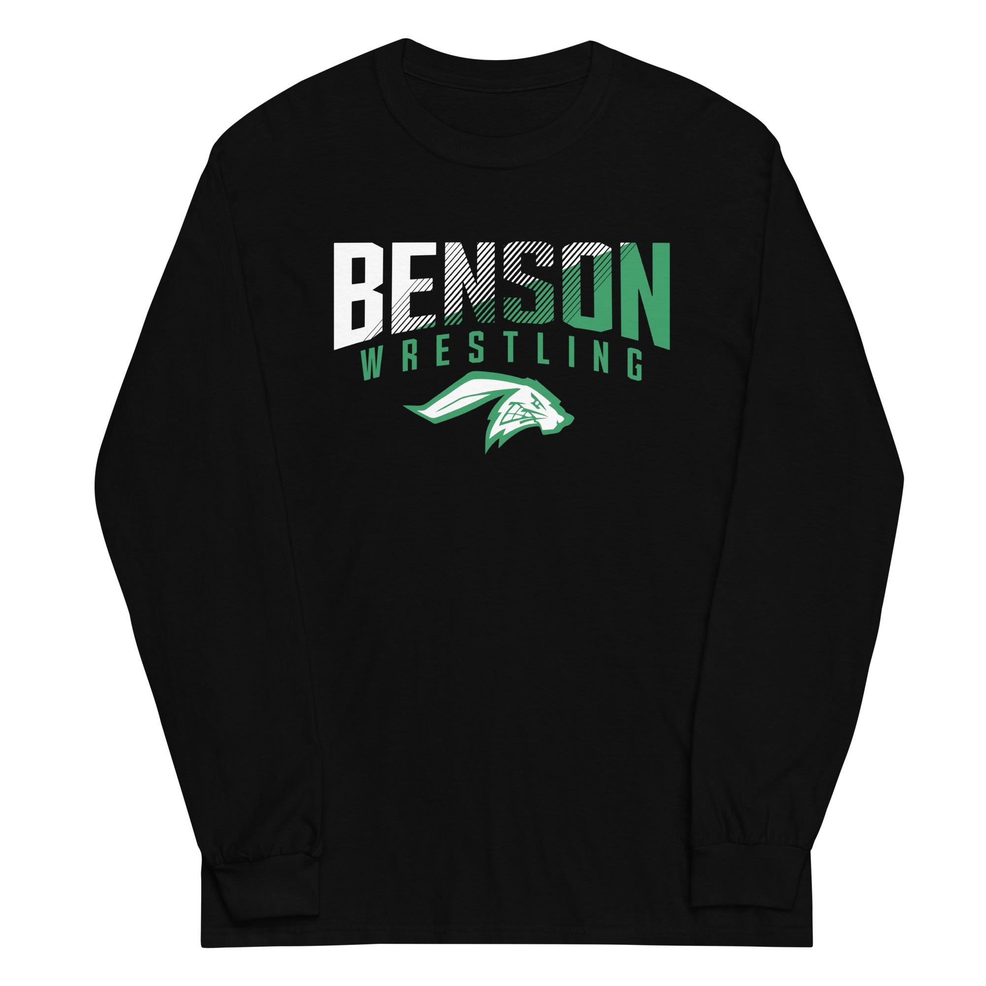 Benson Wrestling  Mens Long Sleeve Shirt