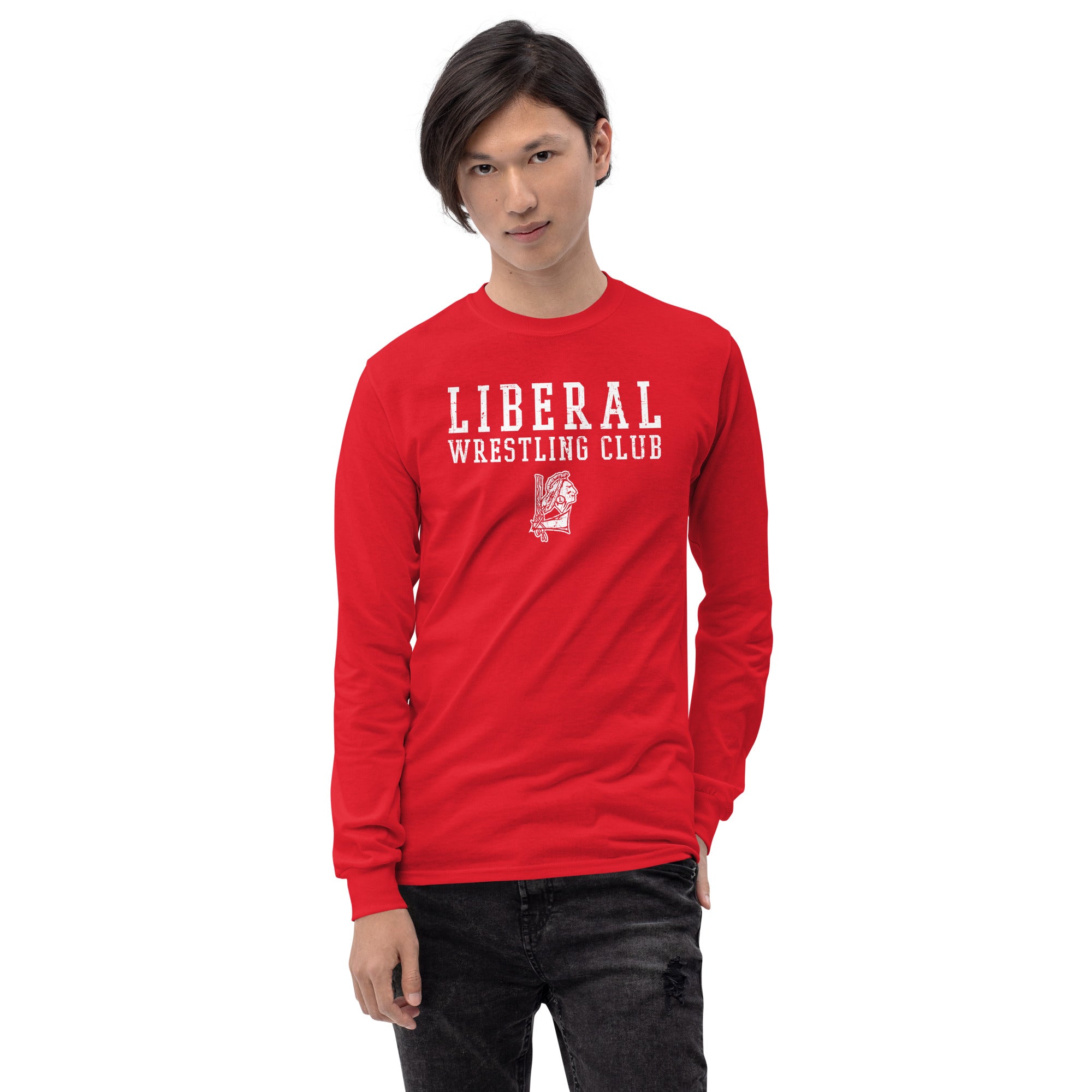 Liberal Wrestling Club 2 Mens Long Sleeve Shirt