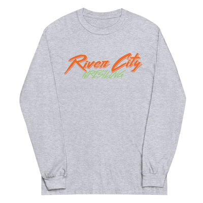 River City Wrestling Club Fall 2022 Splash Mens Long Sleeve Shirt