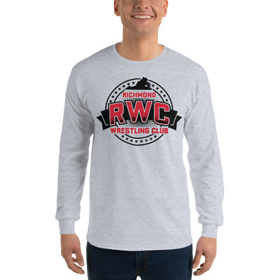 Richmond Wrestling Club Mens Long Sleeve Shirt