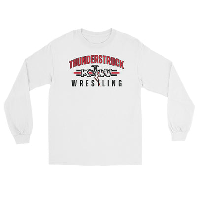 KTW Kansas Thunderstruck Wrestling Men's Long Sleeve Shirt