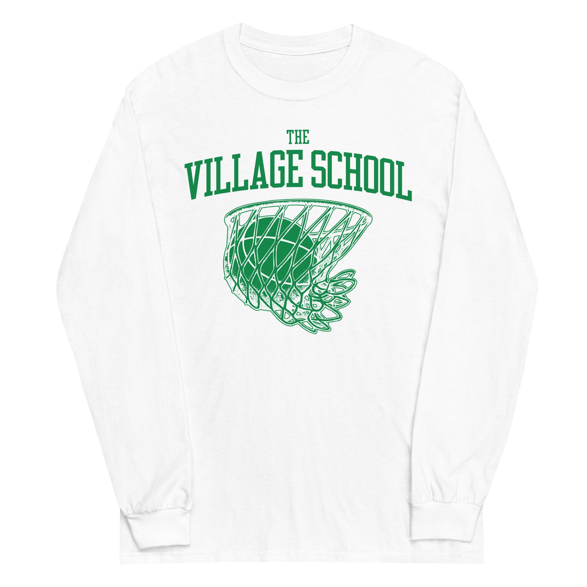 The Village School Basketball Mens Long Sleeve Shirt