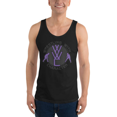 Wrestling With Character  Mens Staple Tank Top