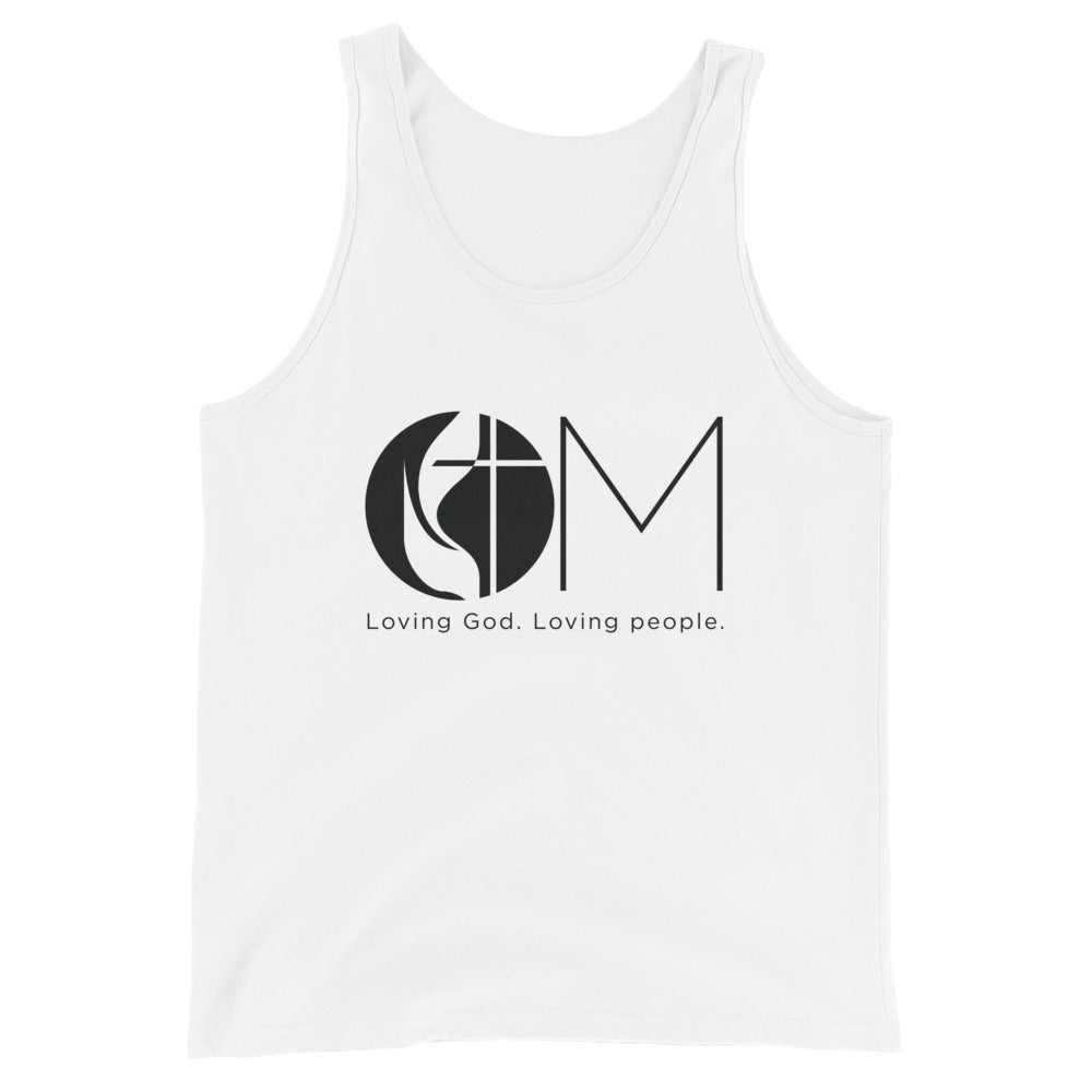 Old Mission One Color Design Mens Staple Tank Top