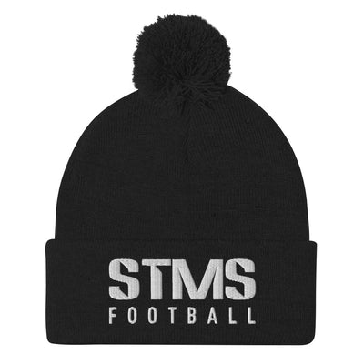 STMS Football Pom-Pom Beanie