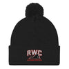 Richmond Wrestling Club Black Pom-Pom Knit Cap