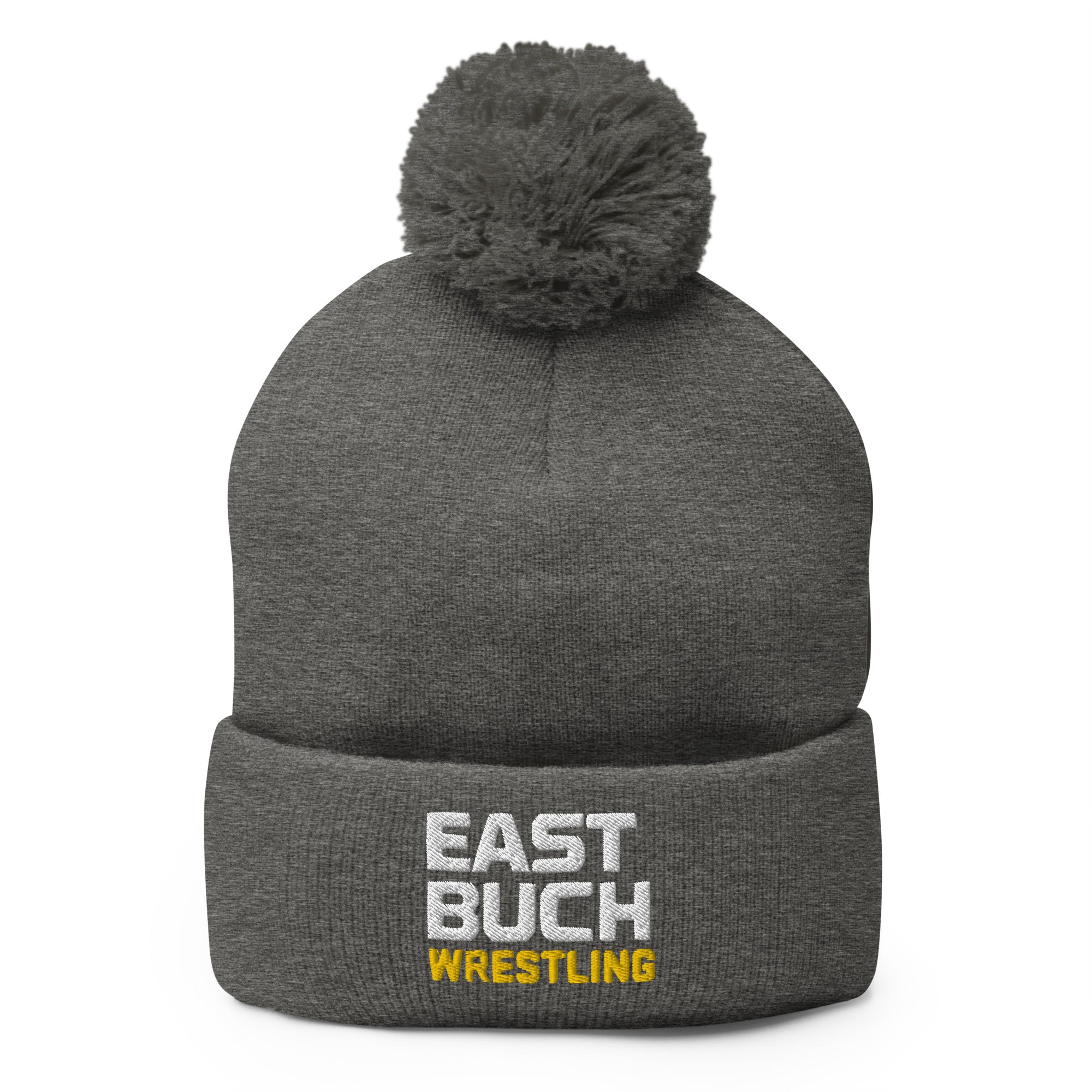 East Buchanan Wrestling Pom-Pom Knit Cap