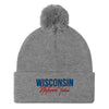 Wisconsin Wrestling Federation Wrestling 2023 Pom-Pom Knit Cap