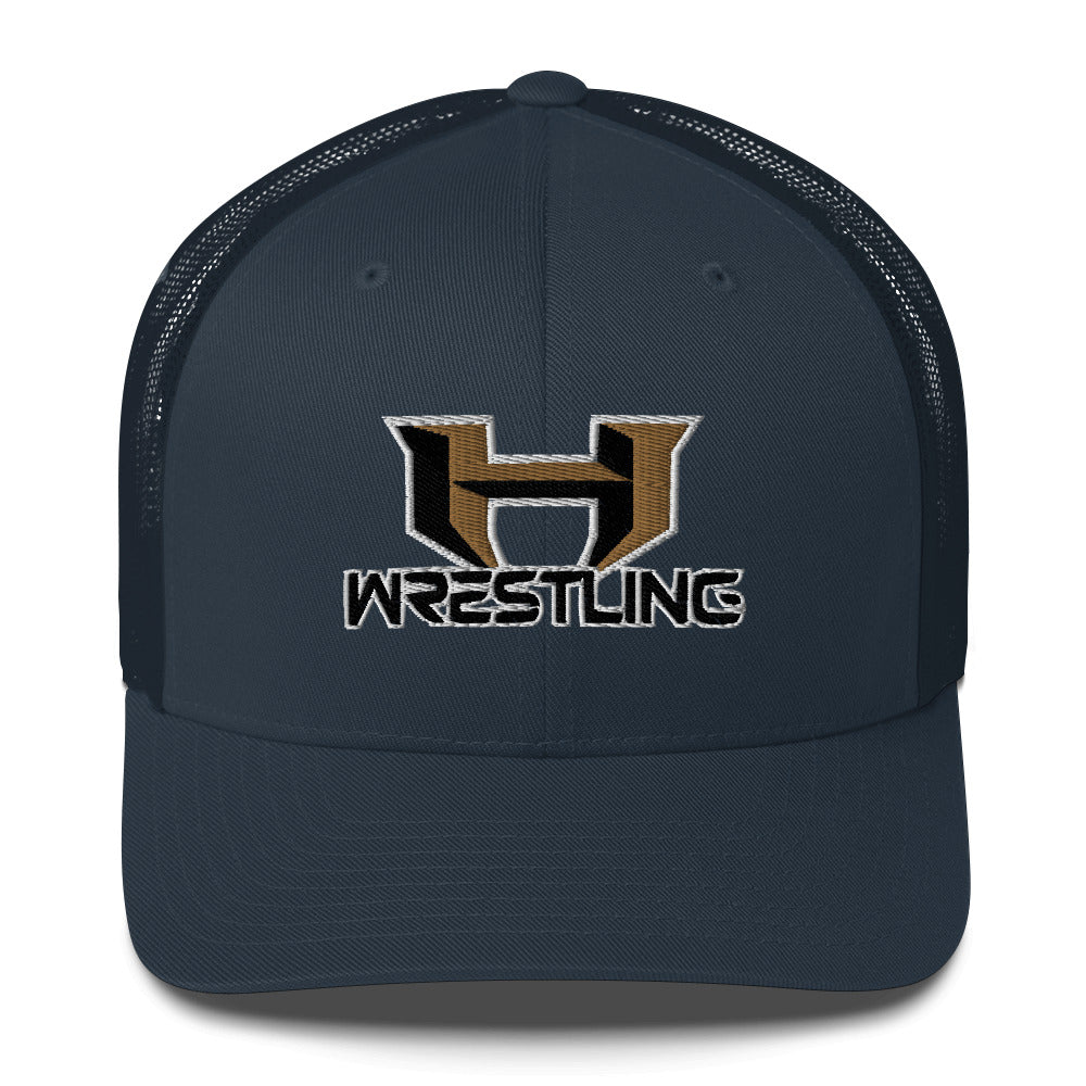 H Wrestling Retro Trucker Hat