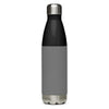 River Rats Wrestling  Grey Stainless Steel Water Bottle