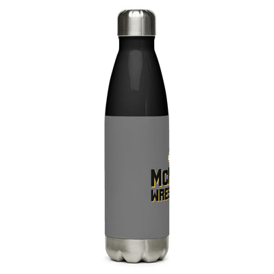 McMinn High School Wrestling  Stainless Steel Water Bottle