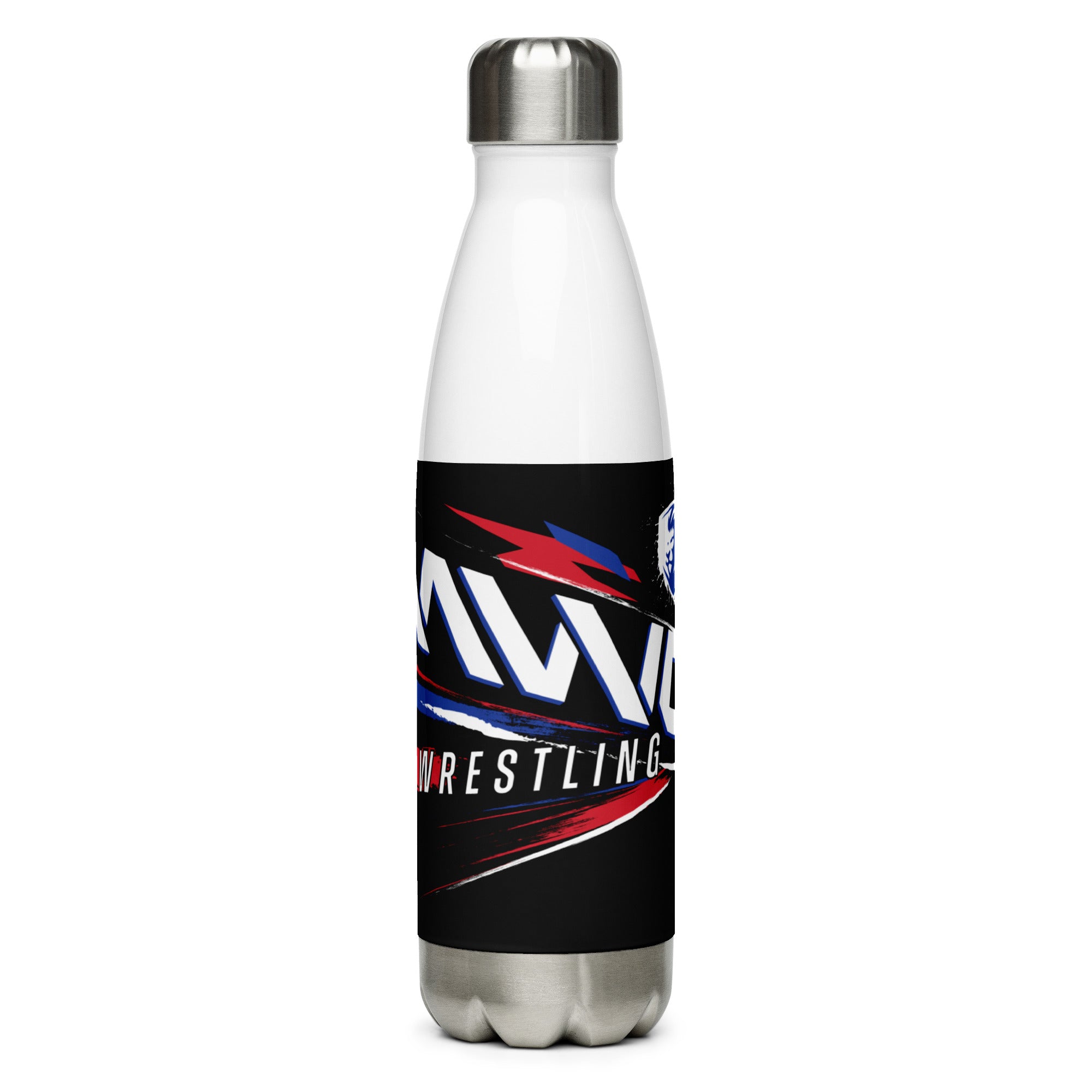 MWC Wrestling Academy 2022 Splatter Stainless Steel Water Bottle