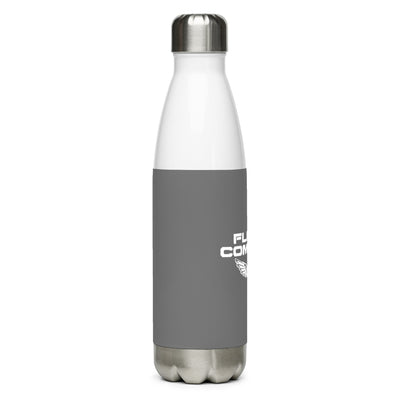 Flight Company  Grey Stainless Steel Water Bottle