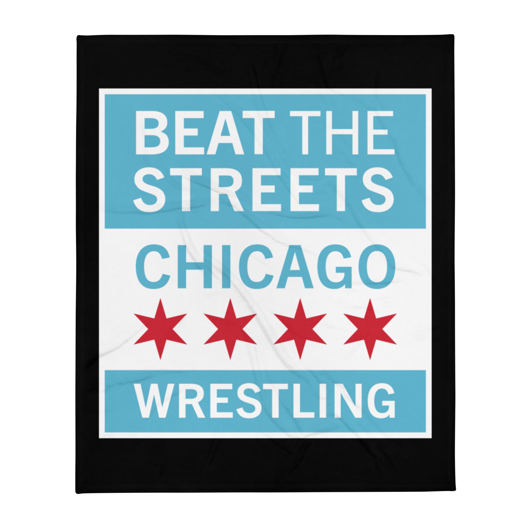 Beat the Streets Chicago Throw Blanket