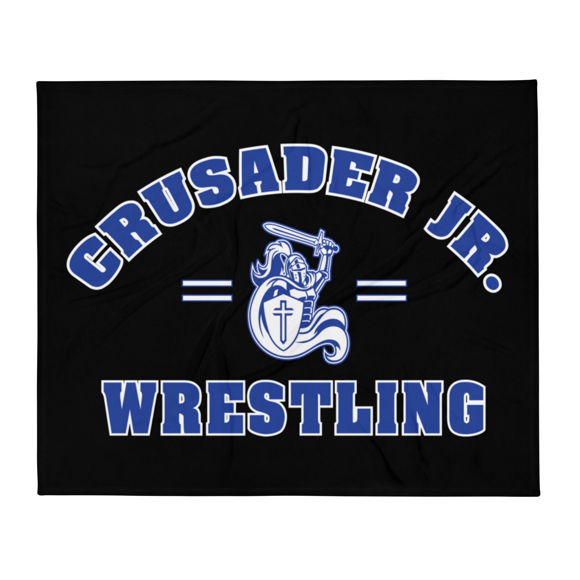 Crusader Jr. Wrestling 1 Throw Blanket