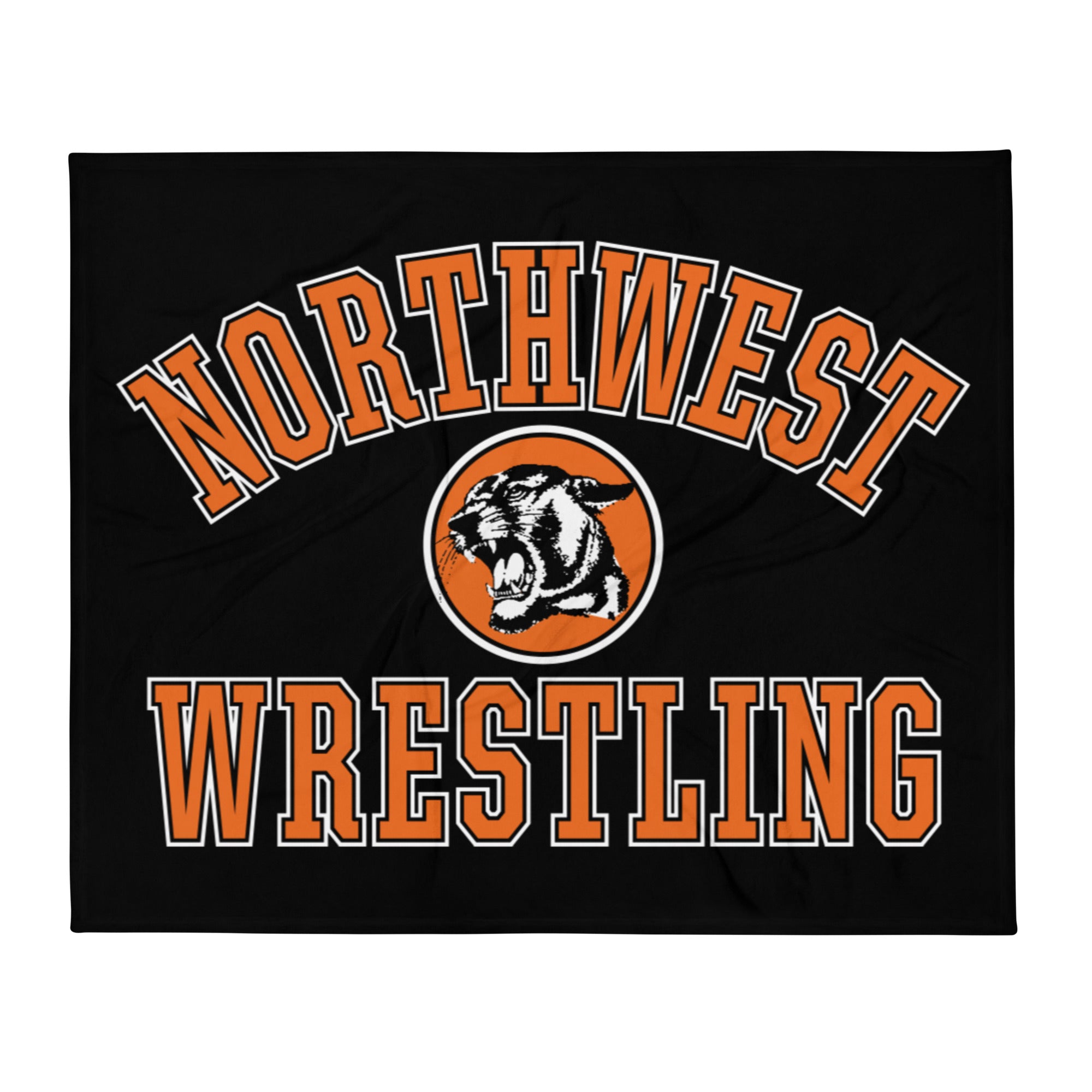 Northwest Wrestling Throw Blanket
