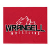 Wrangell Wrestling Throw Blanket v2