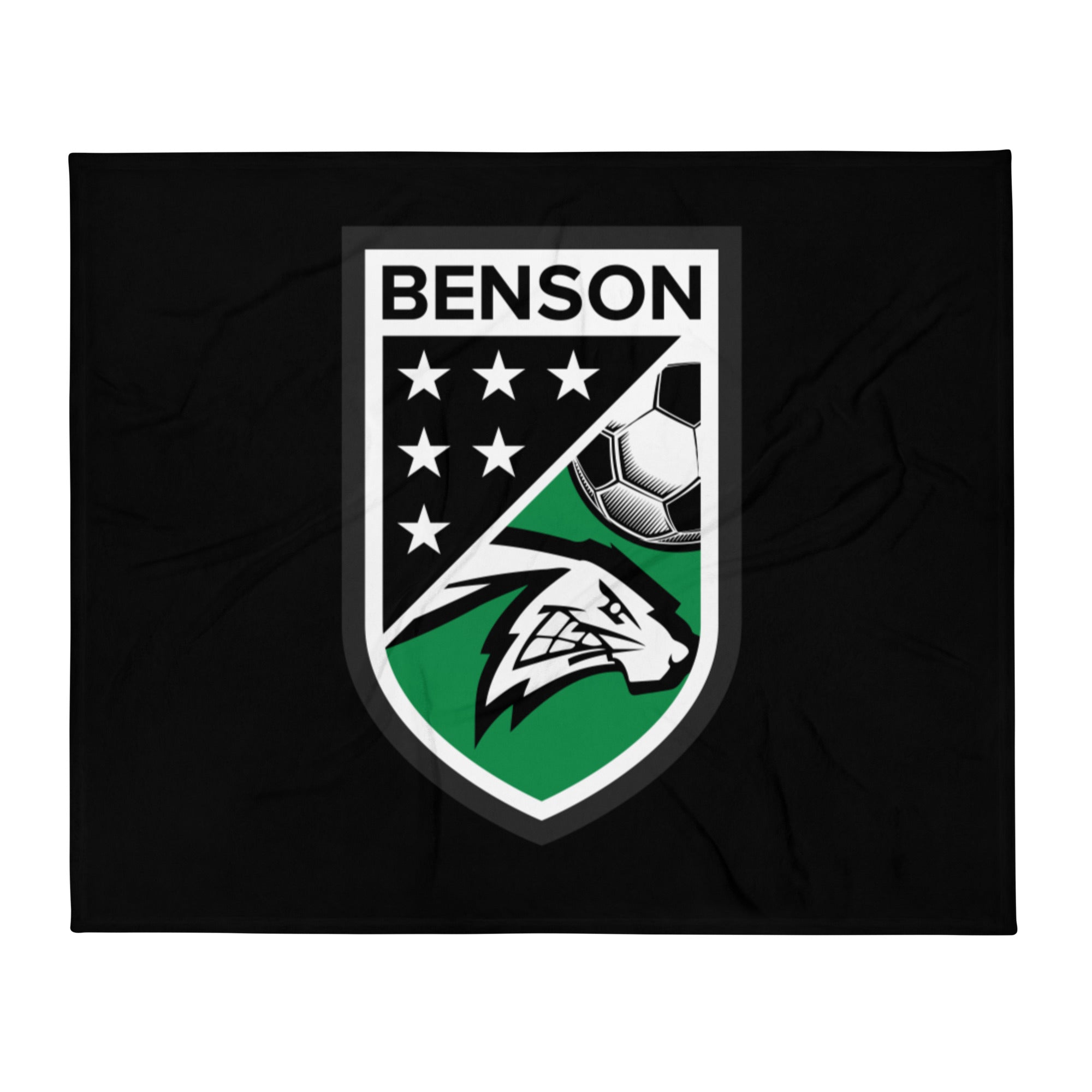 Benson Soccer Throw Blanket 50 x 60