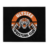 Ulysses Wrestling Club Throw Blanket 50 x 60
