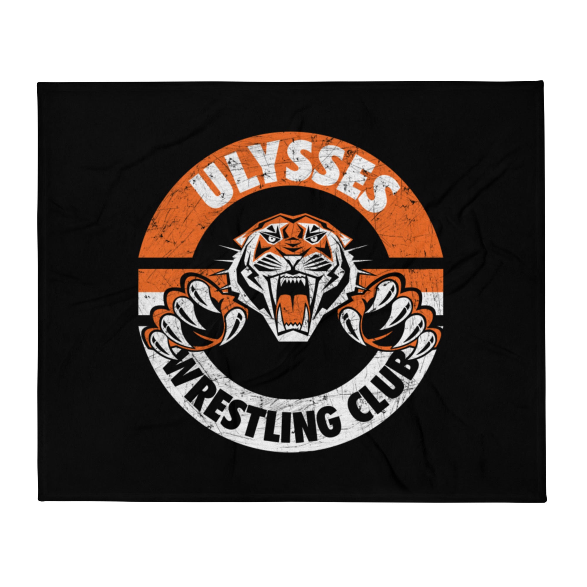 Ulysses Wrestling Club Throw Blanket 50 x 60