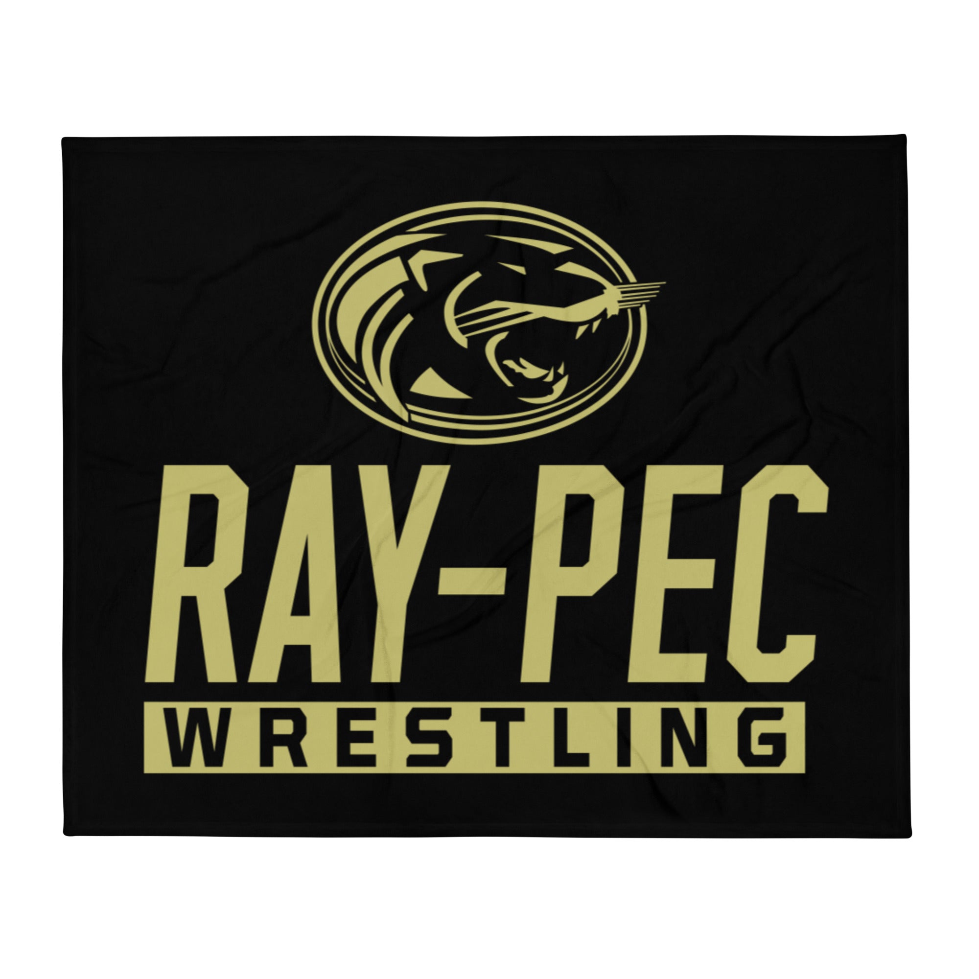 Ray Pec Wrestling Throw Blanket 50 x 60