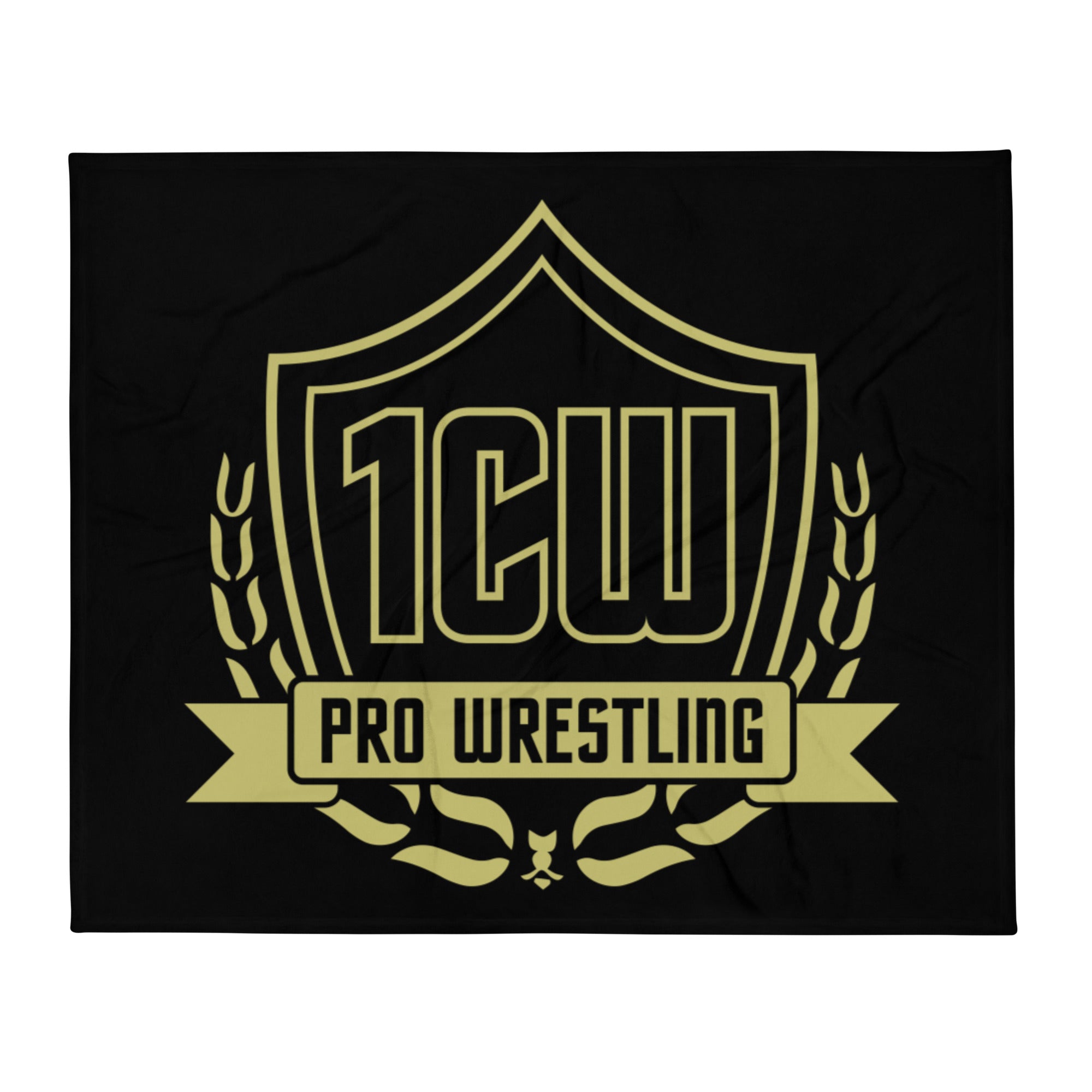 1CW Pro Wrestling Throw Blanket 50 x 60