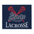 Stags Lacrosse Royal Throw Blanket 50 x 60