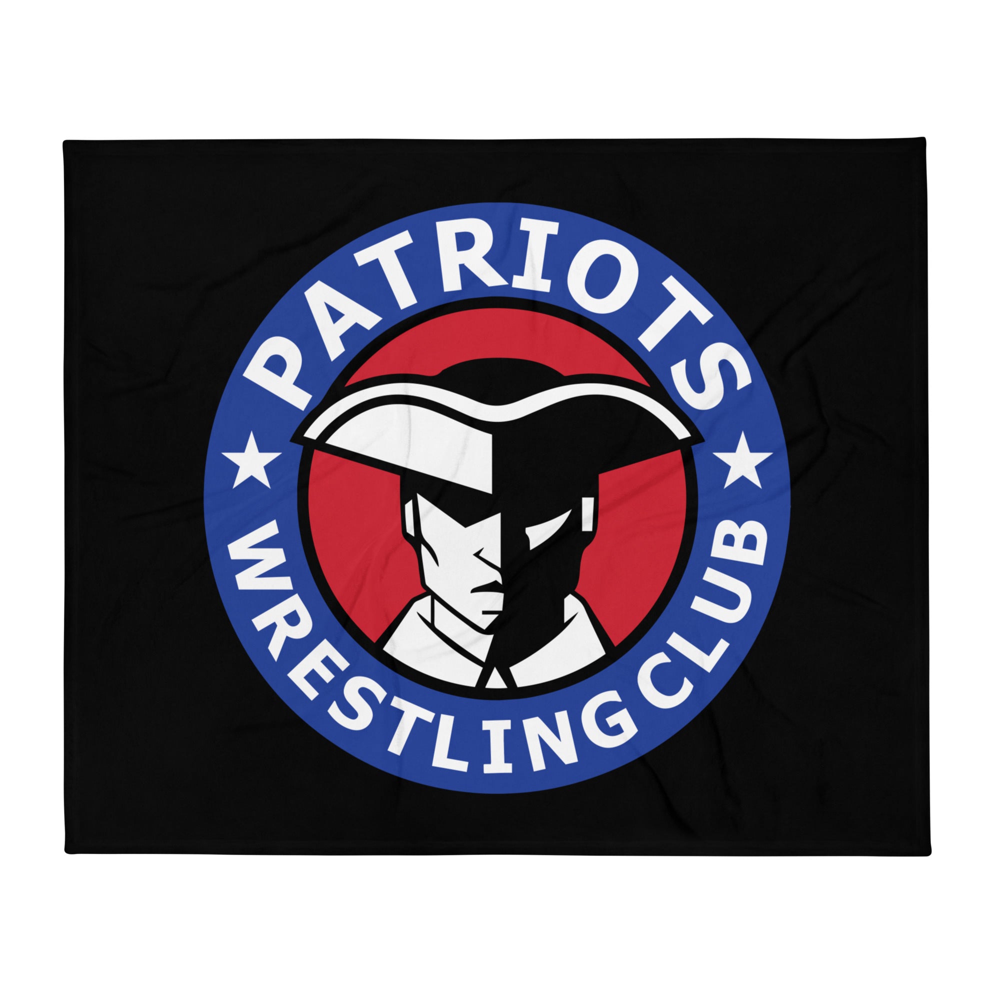 Patriots Wrestling Club Throw Blanket 50 x 60