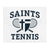Saint Thomas Aquinas Tennis Throw Blanket 50 x 60