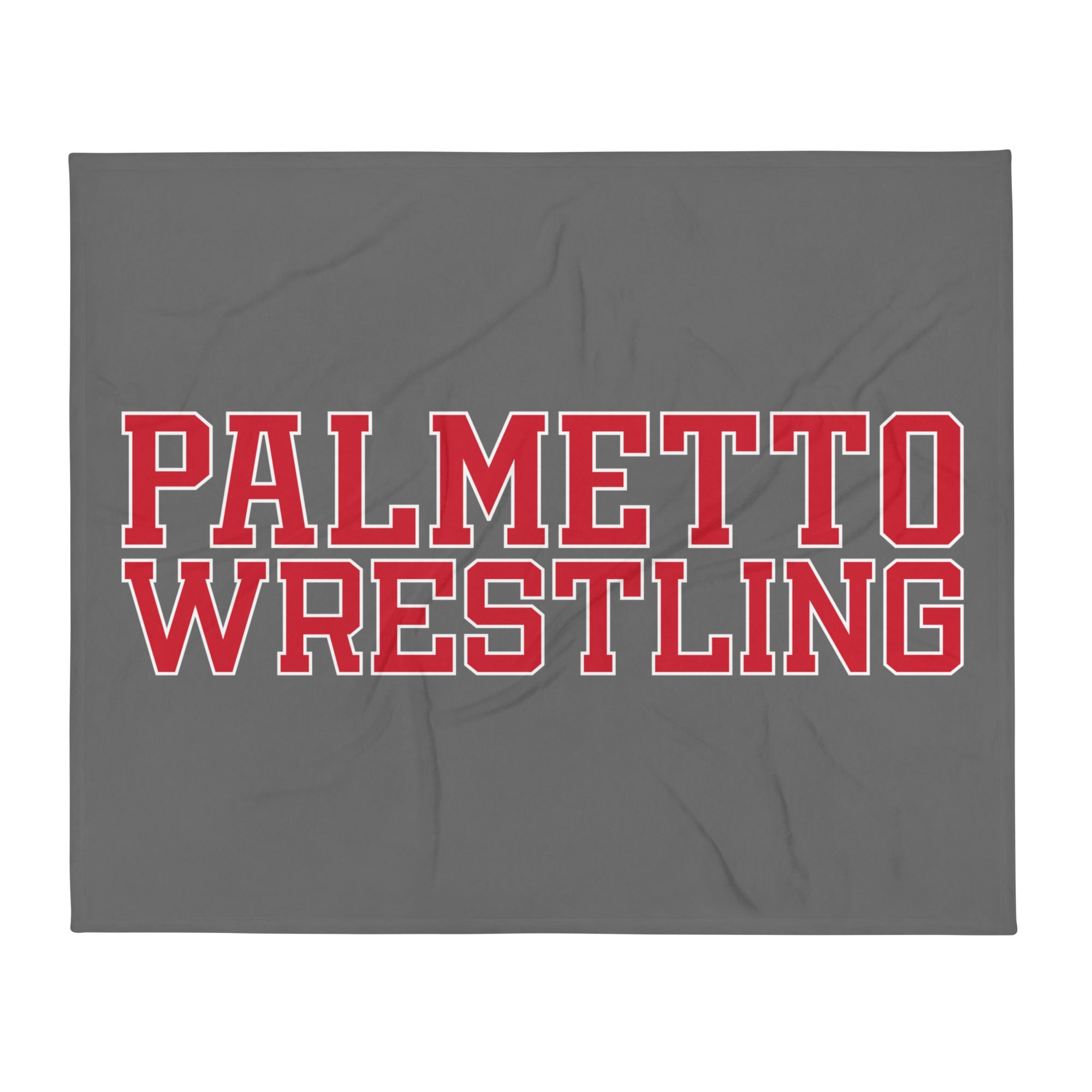 Palmetto Wrestling  Stripes Throw Blanket 50 x 60